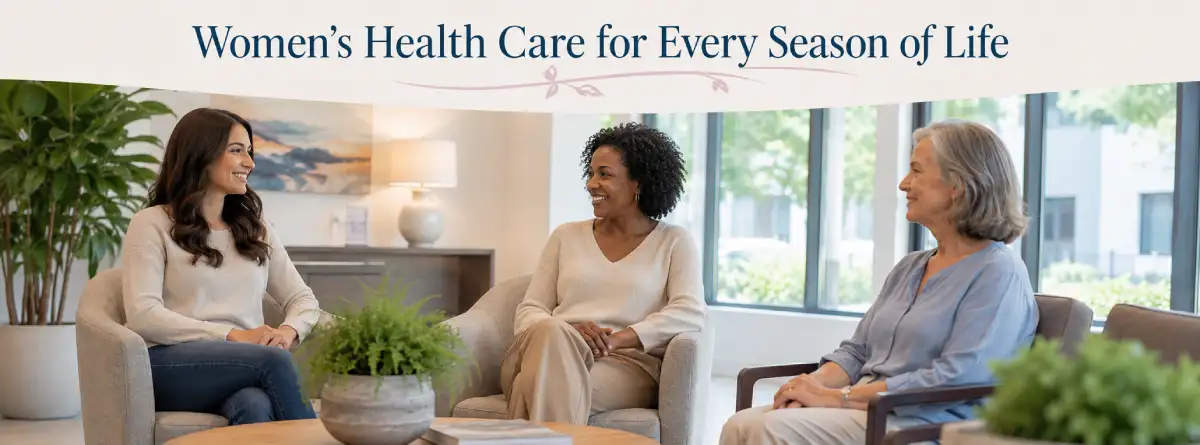 Preventive women’s health visit and gynecology care discussion